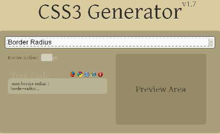 CSS 3 Generator